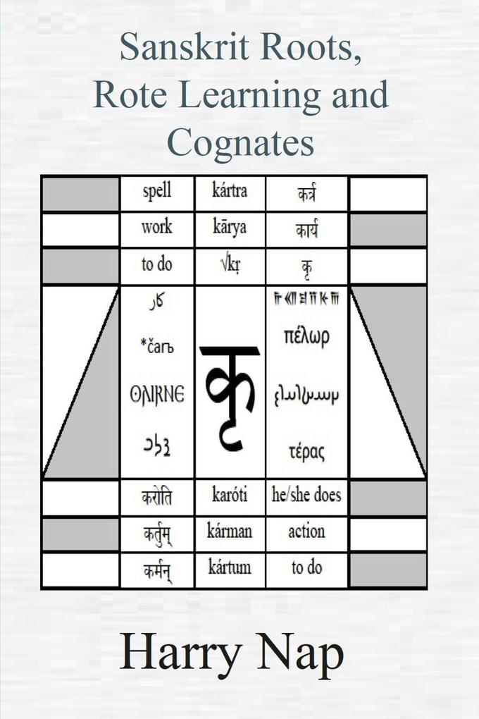 Sanskrit Rote Learning and Cognates