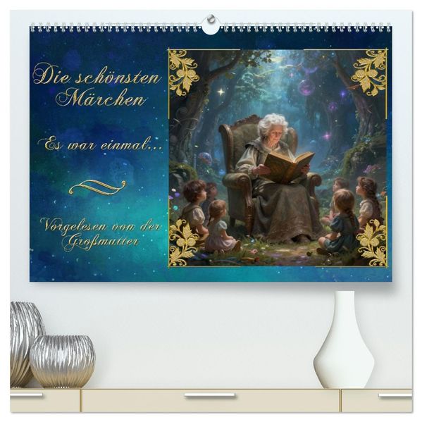 Die schönsten Märchen (hochwertiger Premium Wandkalender 2027 DIN A2 quer) Kunstdruck in Hochglanz