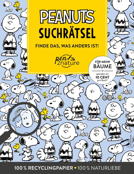 Peanuts Suchrätsel I Finde das was anders ist!