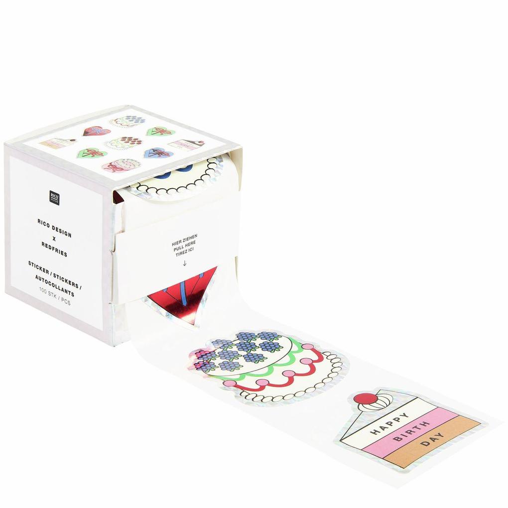 Sticker Eye Candy Torten FSC MIX