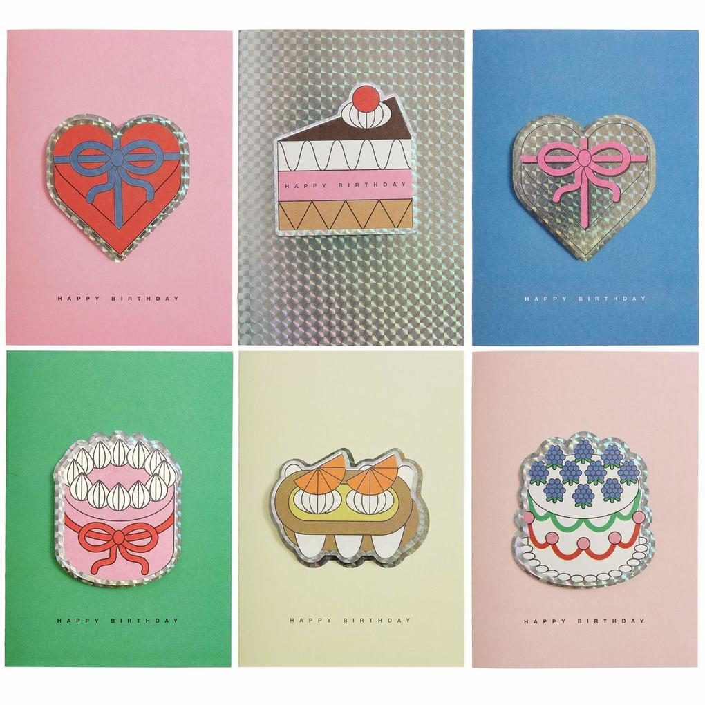 3D-Kartenset Eye Candy Happy Birthday FSC MIX