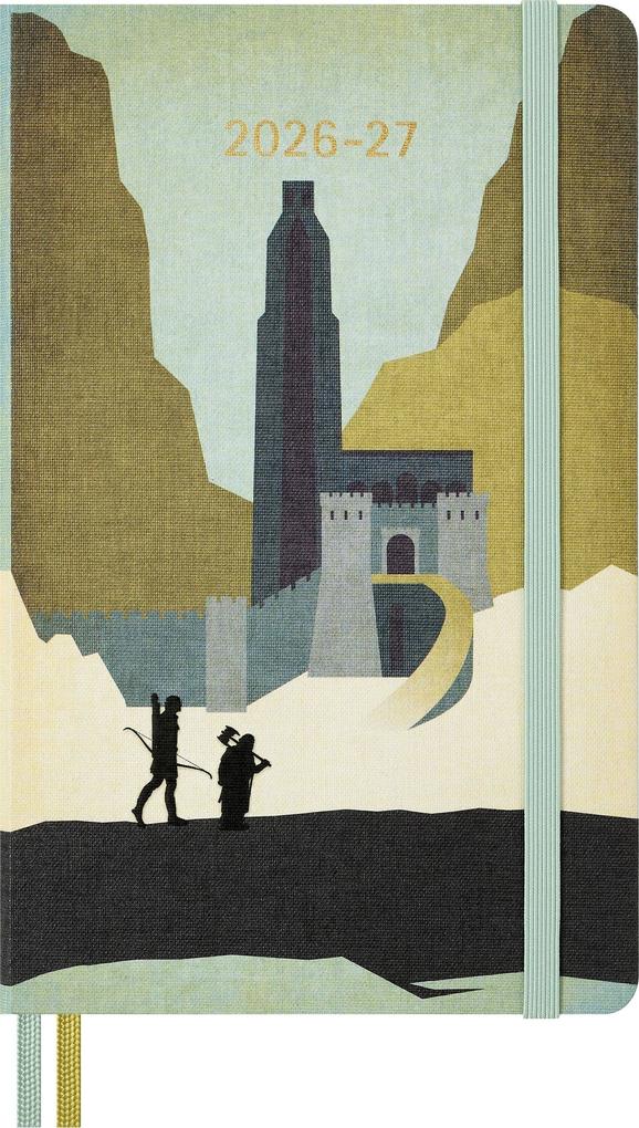 Moleskine Germany GmbH Moleskine 18 Monate Der Herr Der Ringe Wochen-Notizkalender 2026/2027 L/A5 1 Wo = 1 Seite Fester Einband