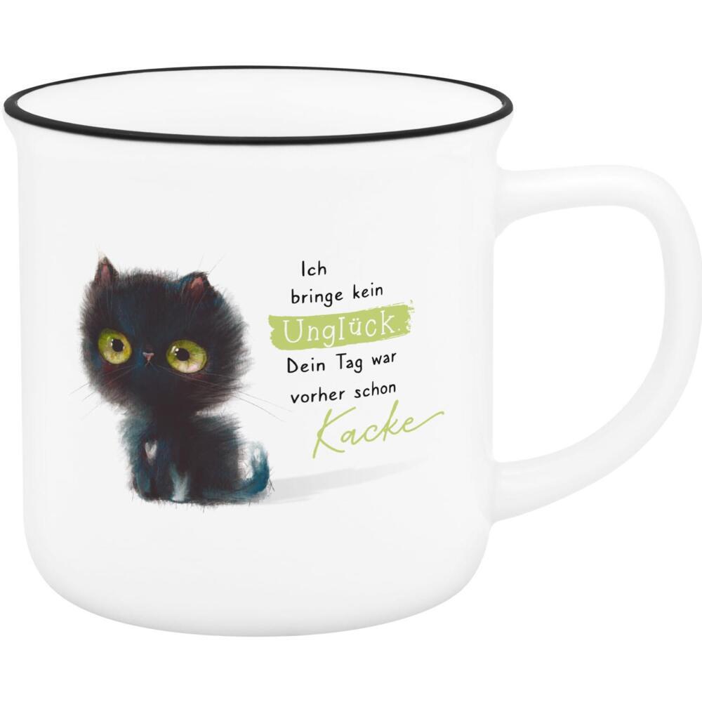 Becher Motiv 'Katze'