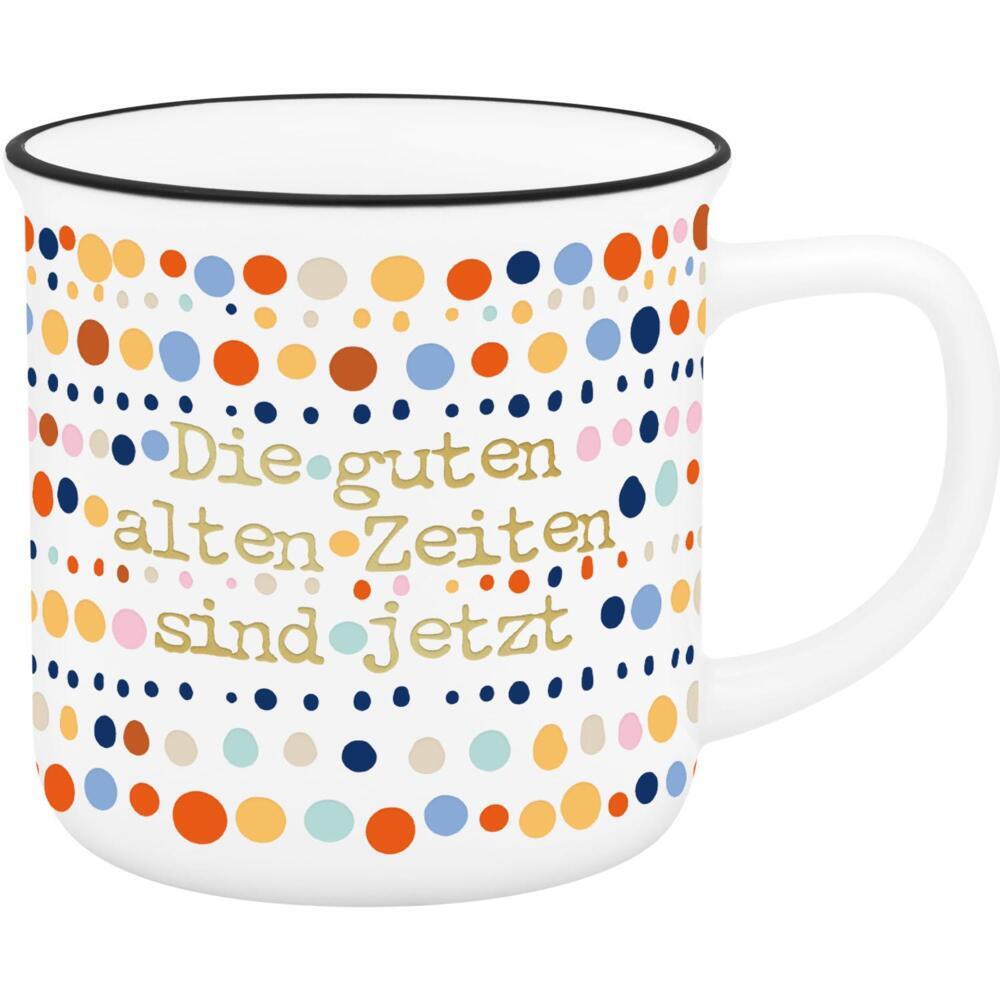 Becher Motiv 'Gute alte Zeiten'