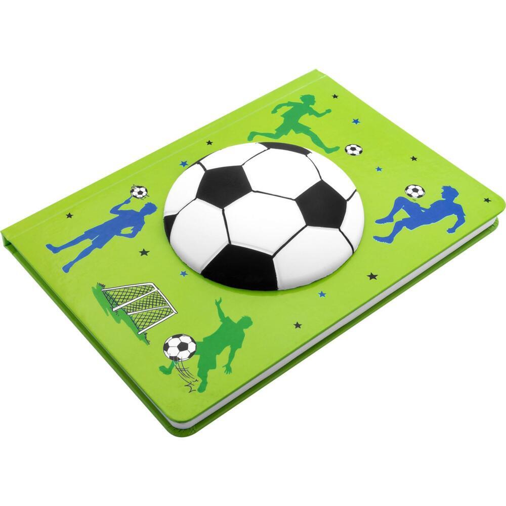 Notizbuch Motiv 'Fußball'