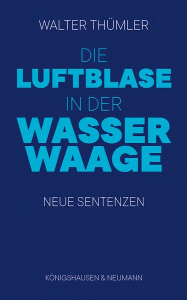 Die Luftblase in der Wasserwaage