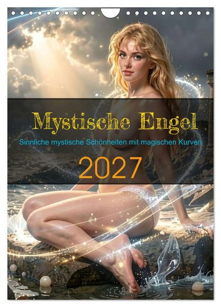 Mystische Engel (Wandkalender 2027 DIN A4 hoch) CALVENDO Monatskalender