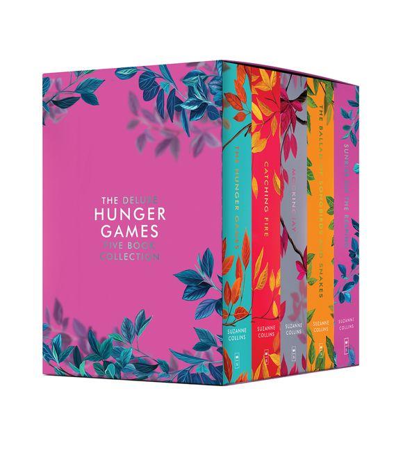 Hunger Games 5-Book Box Set (Deluxe Edition) (the Hunger Games Catching Fire Mockingjay the Ballad of Songbirds and Snakes Sunrise on the Reaping)