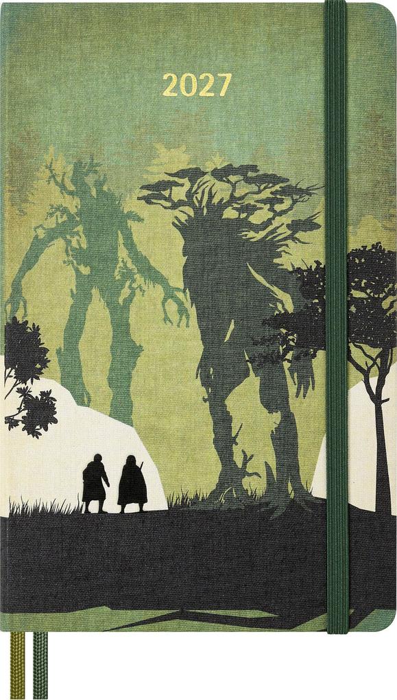 Moleskine Germany GmbH Moleskine 12 Monate Der Herr Der Ringe Tageskalender 2027 L/A5 1 Tag = 1 Seite Fester Einband