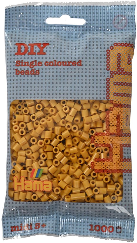 HAMA Perlenbeutel 1.000 Stück Curry