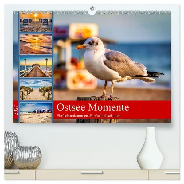 Ostsee Momente (hochwertiger Premium Wandkalender 2027 DIN A2 quer) Kunstdruck in Hochglanz