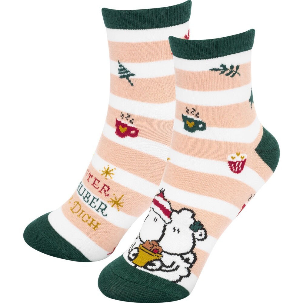 Zaubersocken Frauen Motiv 'Winterzauber'