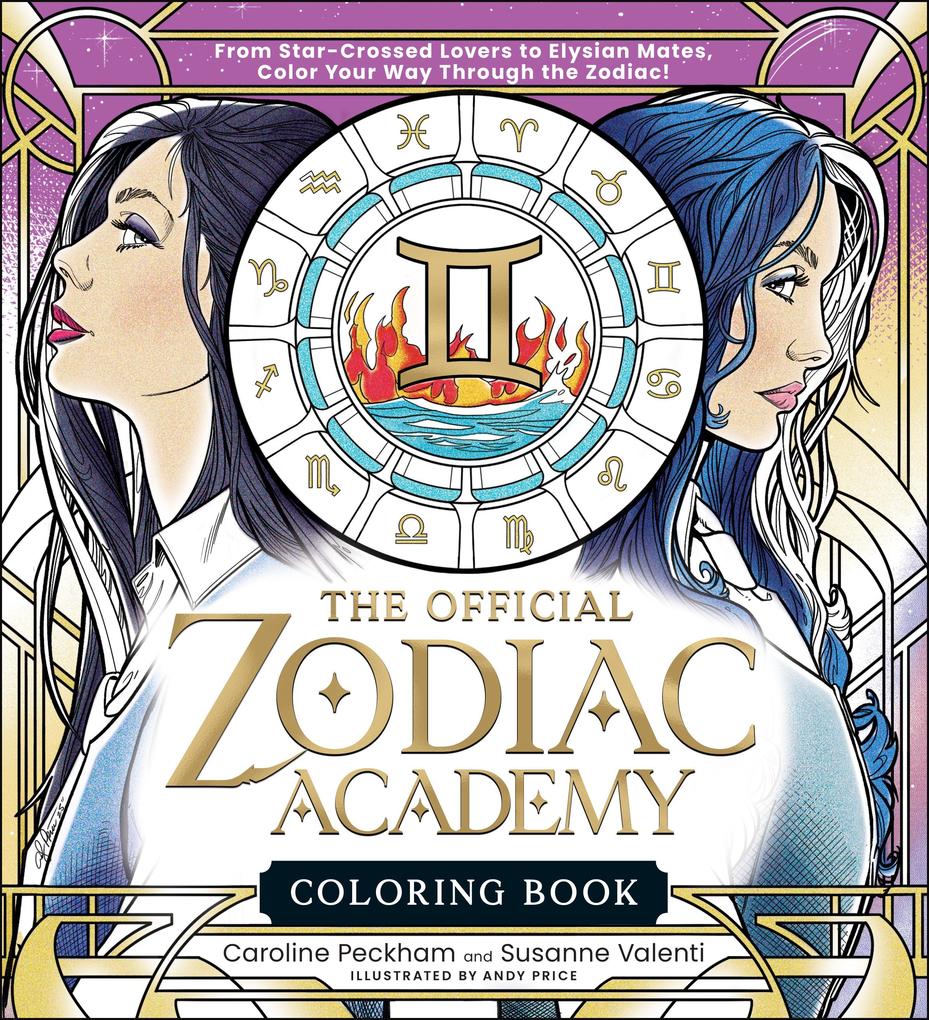 The Official Zodiac Academy Coloring Book