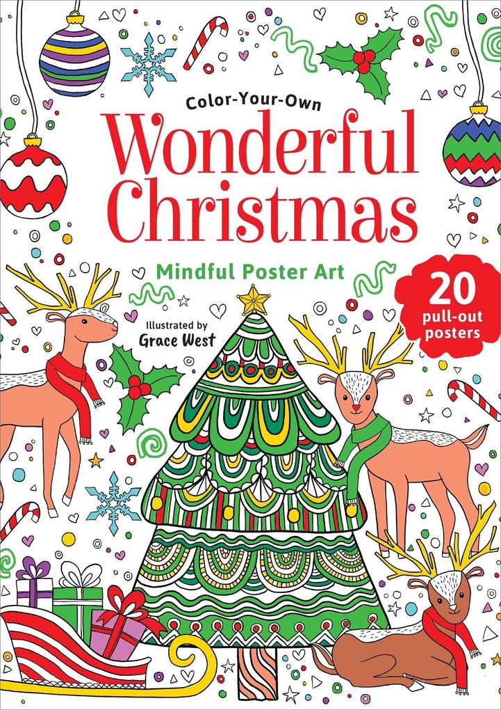 Wonderful Christmas: Coloring Book