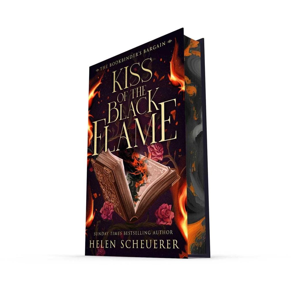 Atria Books Kiss Of The Black Flame