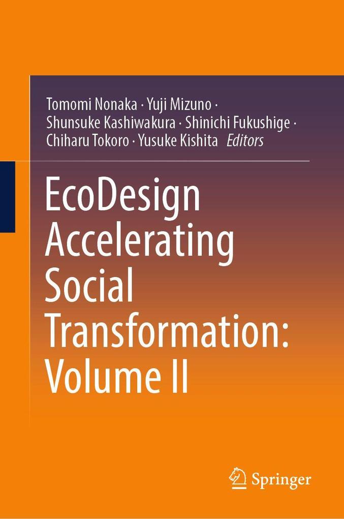 EcoDesign Accelerating Social Transformation: Volume II