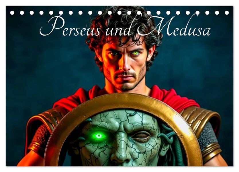 Perseus und Medusa (Tischkalender 2027 DIN A5 quer) CALVENDO Monatskalender