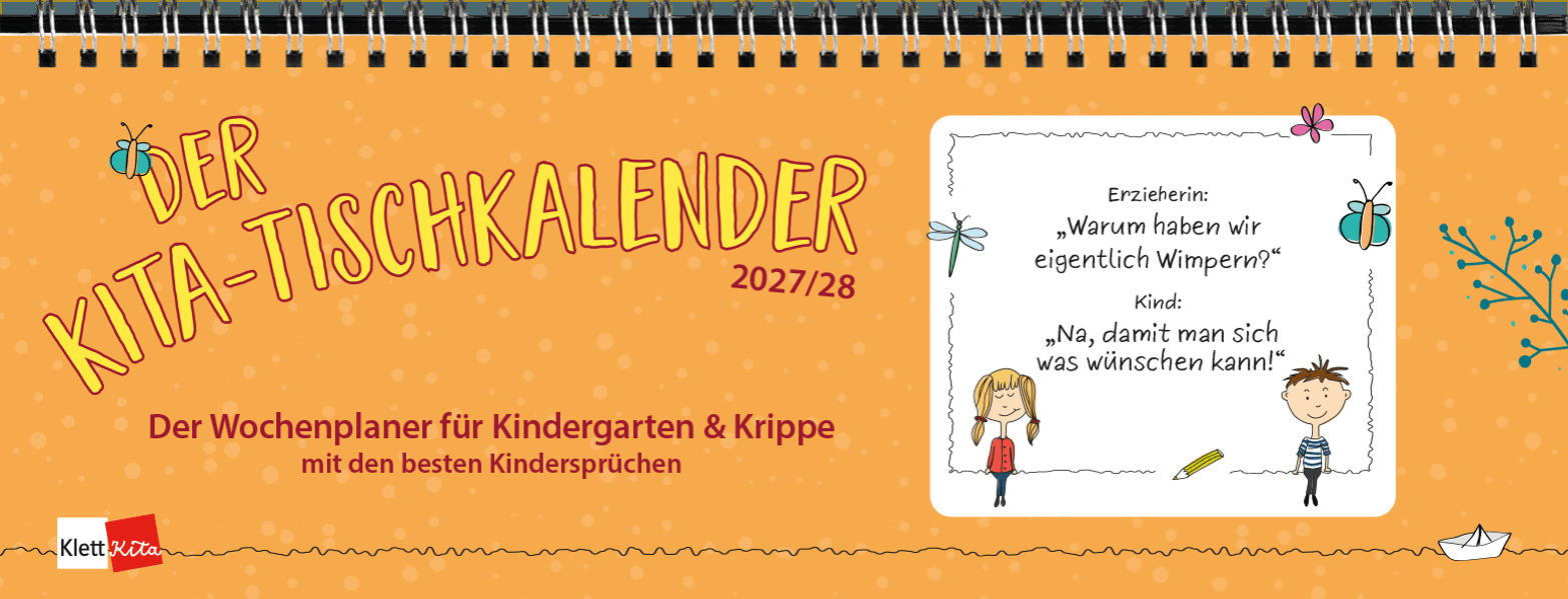 Der Kita-Tischkalender 2027/28