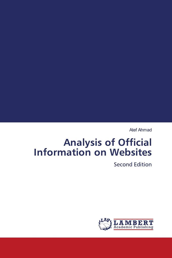 Analysis of Official Information on Websites