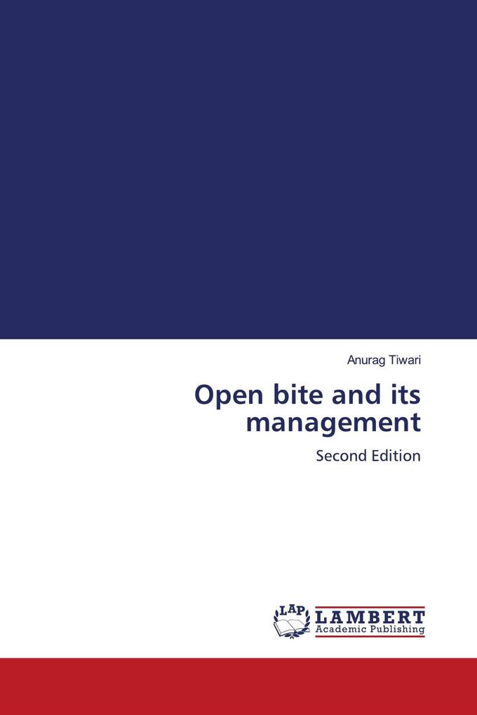 Open bite and its management