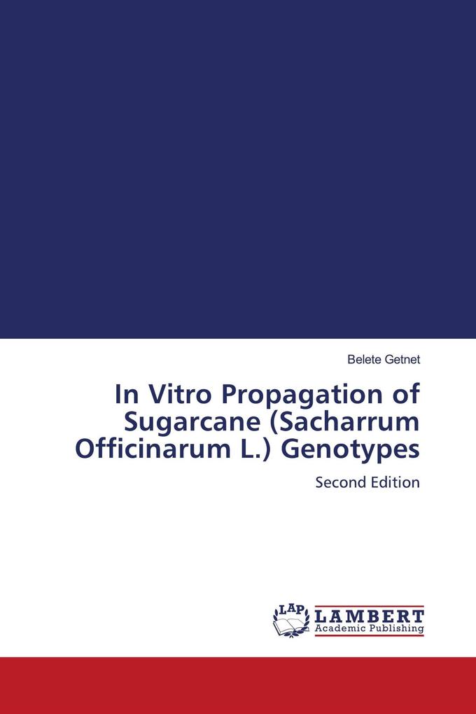 In Vitro Propagation of Sugarcane (Sacharrum Officinarum L.) Genotypes