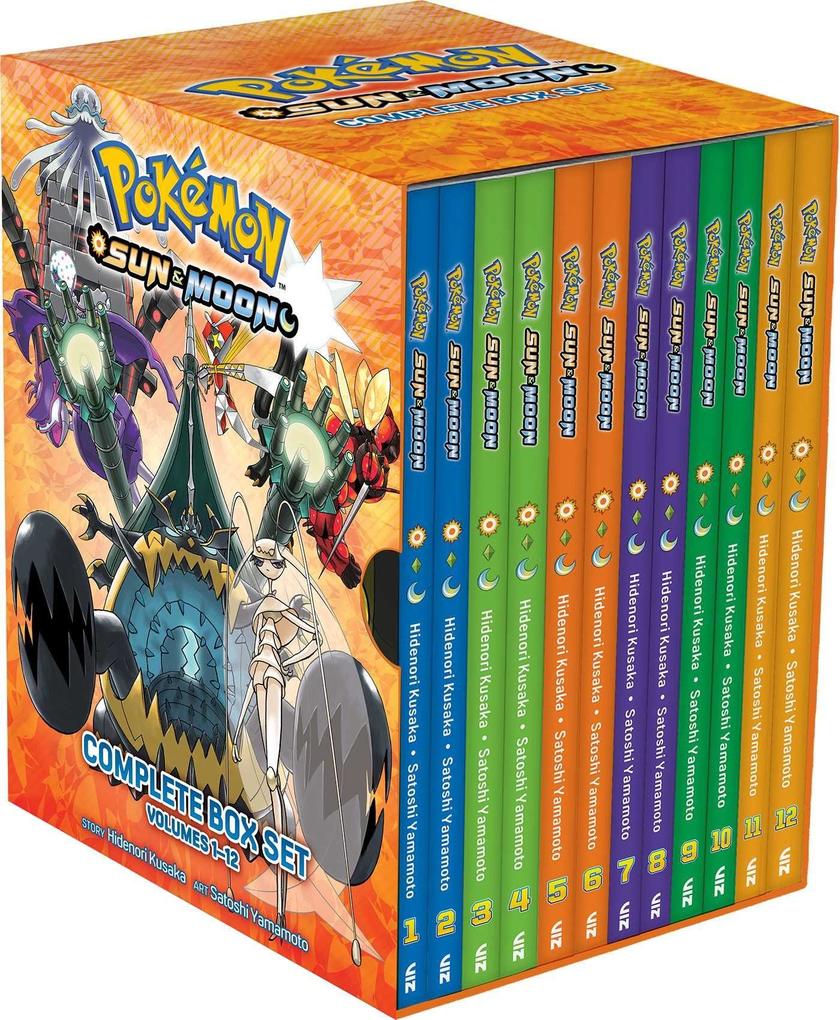Pokemon: Sun & Moon Complete Manga Box Set