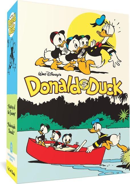 Walt Disney's Donald Duck Gift Box Set Mystery of the Swamp & Maharajah Donald