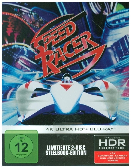 Speed Racer1 4K UHD-Blu-ray + 1 Blu-ray (Steelbook)
