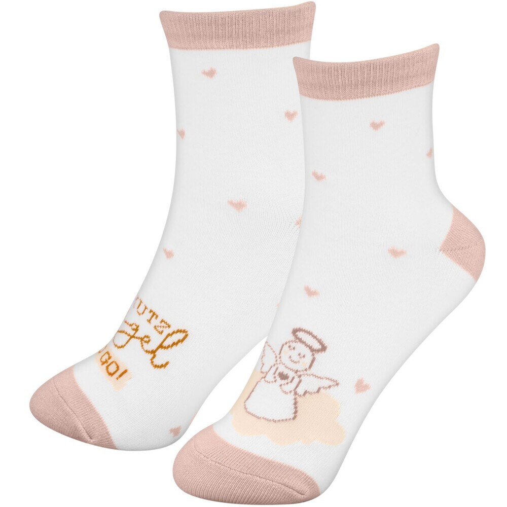 Zaubersocken Motiv 'Schutzengel'