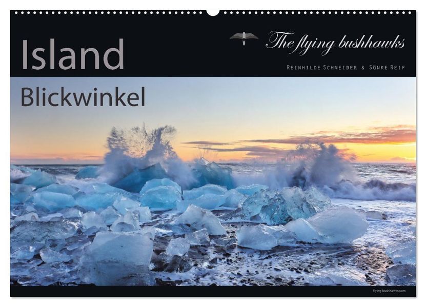 Island Blickwinkel 2027 (Wandkalender 2027 DIN A2 quer) CALVENDO Monatskalender