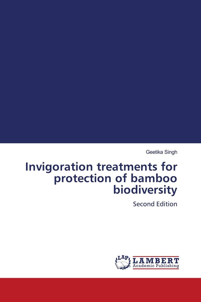 Invigoration treatments for protection of bamboo biodiversity