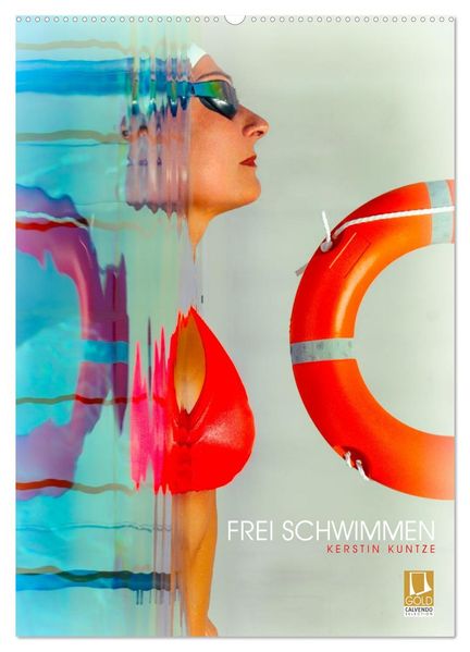 FREI SCHWIMMEN (Wandkalender 2027 DIN A2 hoch) CALVENDO Monatskalender