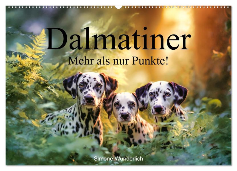 Dalmatiner - Mehr als nur Punkte! (Wandkalender 2027 DIN A2 quer) CALVENDO Monatskalender