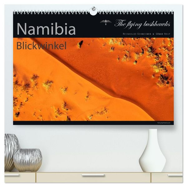Namibia Blickwinkel 2027 (hochwertiger Premium Wandkalender 2027 DIN A2 quer) Kunstdruck in Hochglanz