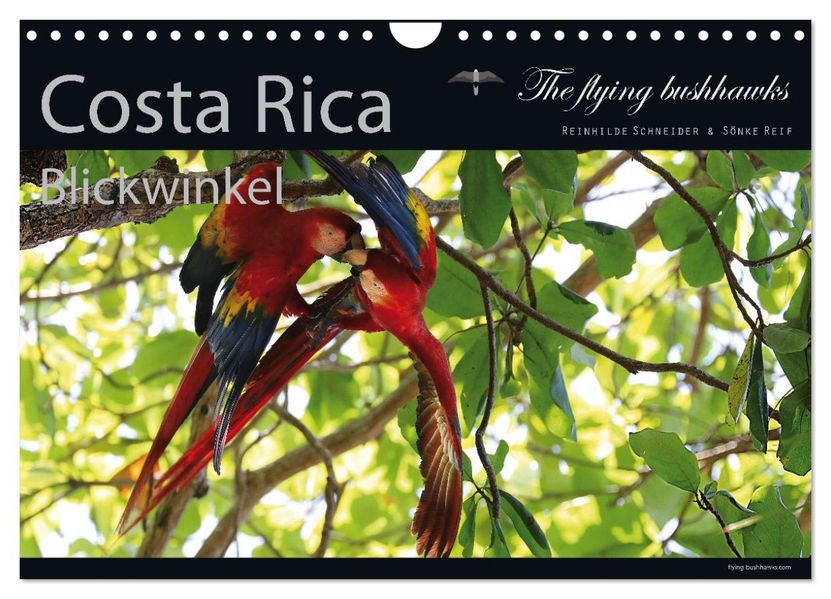 Costa Rica Blickwinkel 2027 (Wandkalender 2027 DIN A4 quer) CALVENDO Monatskalender