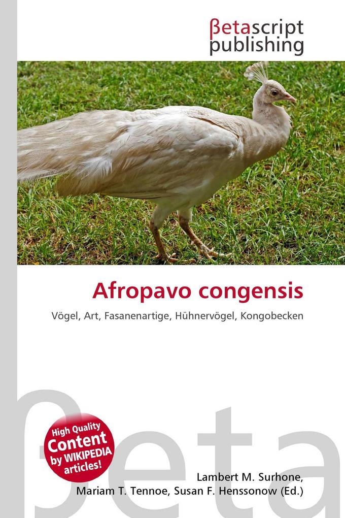 Afropavo congensis