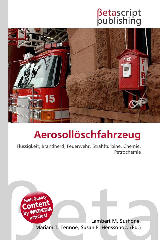 Aerosollöschfahrzeug