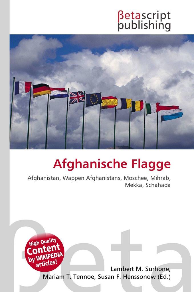 Afghanische Flagge