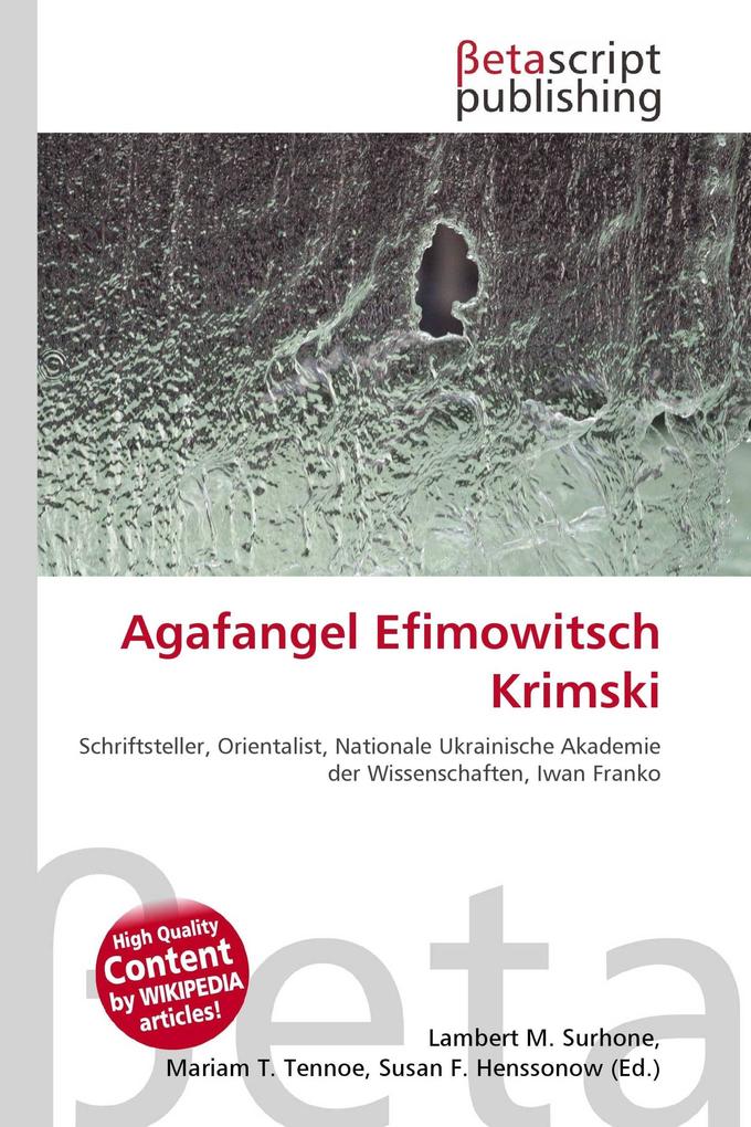 Agafangel Efimowitsch Krimski