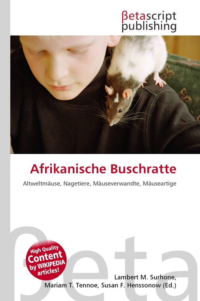 Afrikanische Buschratte