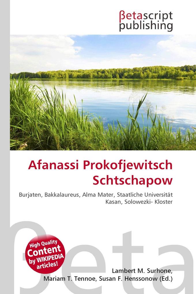 Afanassi Prokofjewitsch Schtschapow