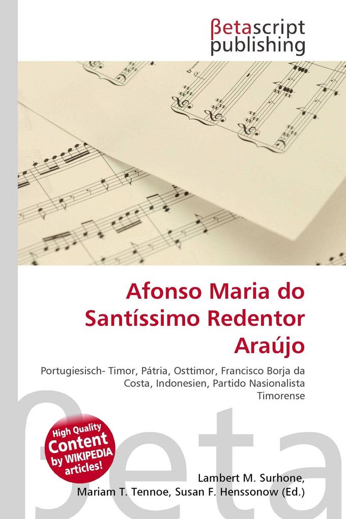 Afonso Maria do Santíssimo Redentor Araújo