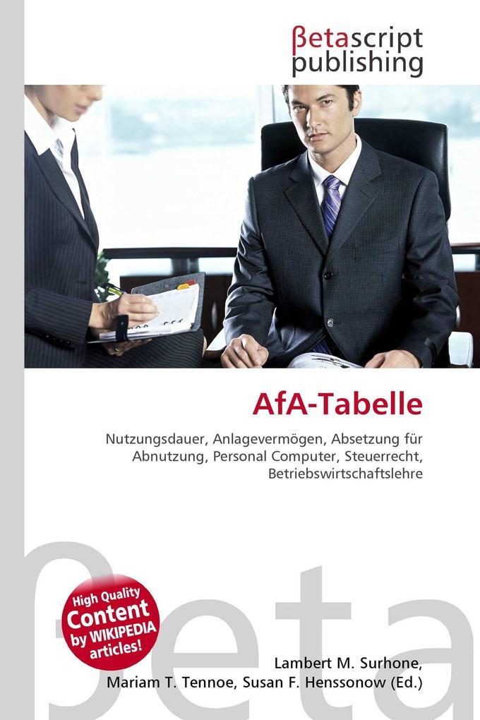 AfA-Tabelle
