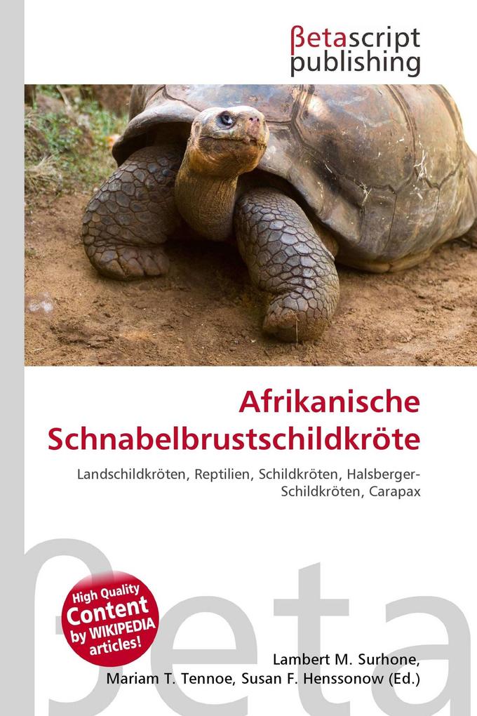Afrikanische Schnabelbrustschildkröte