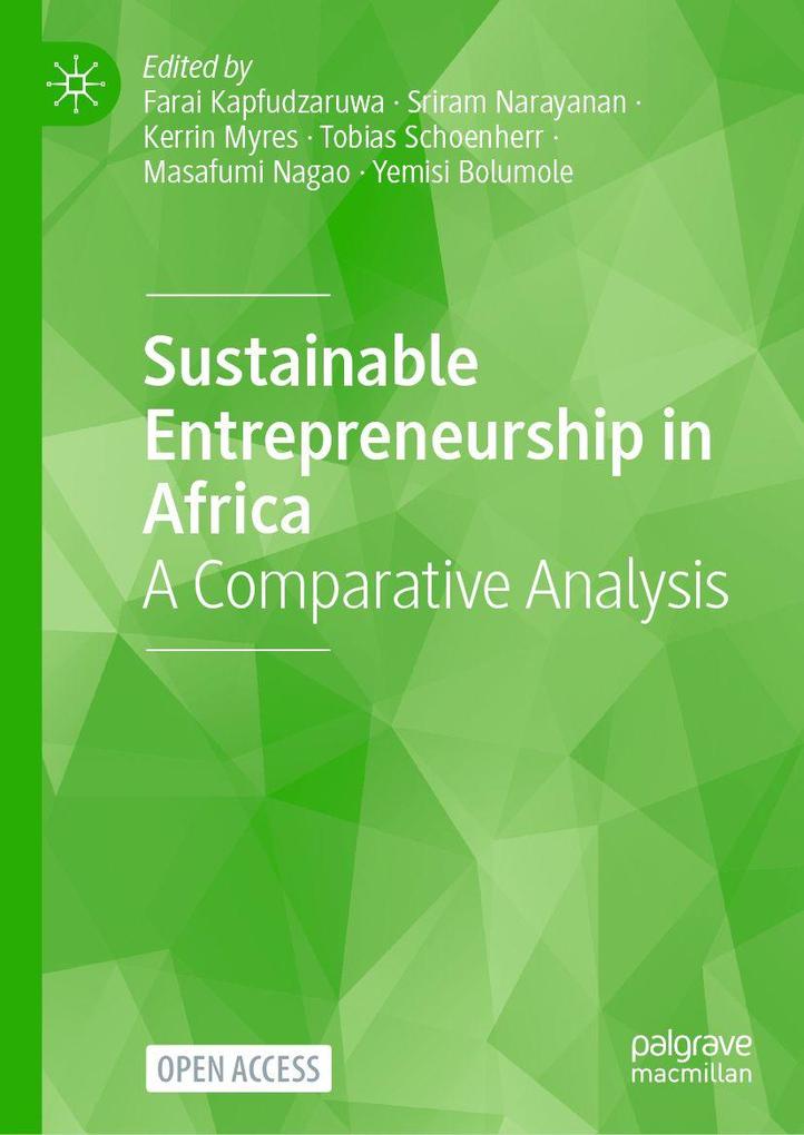 Sustainable Entrepreneurship in Africa