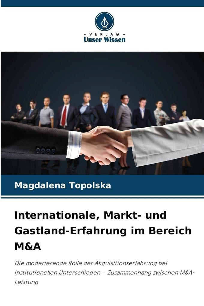 Internationale Markt- und Gastland-Erfahrung im Bereich M&A