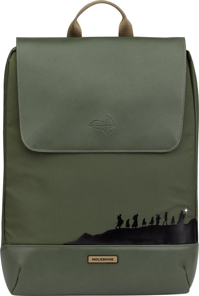 Moleskine Der Herr der Ringe Metro Backpack Slim Moosgrün