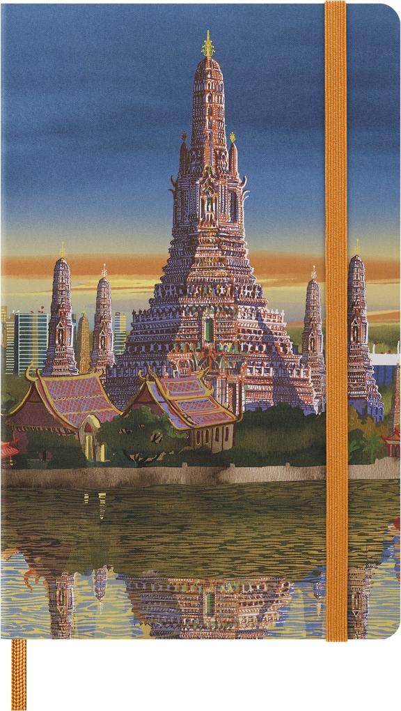 Moleskine I AM the city Bangkok Notizbuch limitierte Ausgabe L/A5 liniert fester Einband
