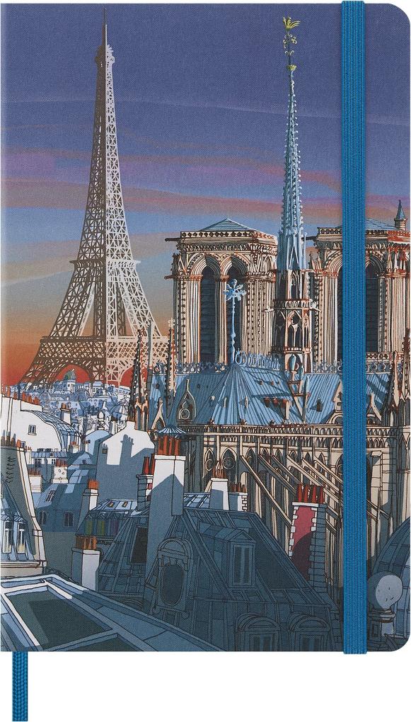 Moleskine I AM the city Paris Notizbuch limitierte Ausgabe L/A5 liniert fester Einband