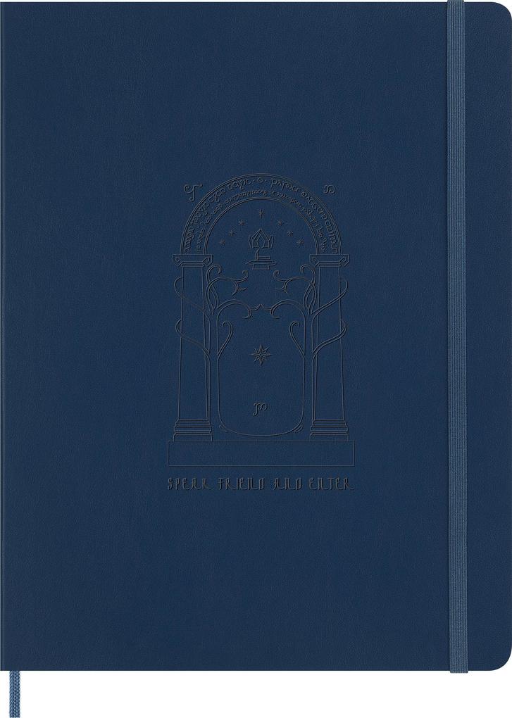 Moleskine Der Herr der Ringe Notizbuch XL liniert fester Einband